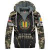 VETERAN UXVET27-NV Premium Heavy Fleece Zip Hoodie