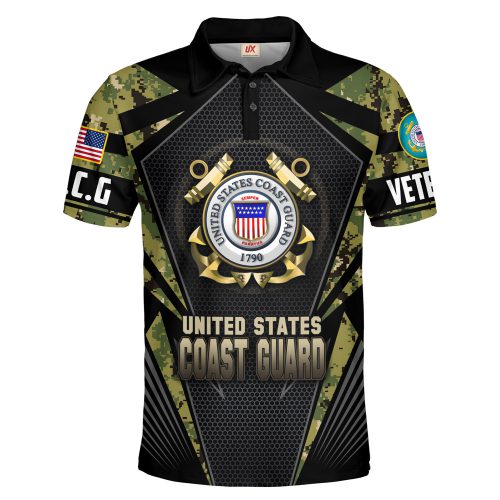 VETERAN UXVET27-CG Premium Polo Shirt