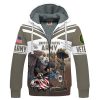 VETERAN UXVET28-AF Premium Heavy Fleece Zip Hoodie