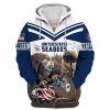 VETERAN UXVET28-NV Premium Microfleece Zip Hoodie