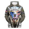 VETERAN UXVET28-NV Premium Microfleece Hoodie