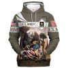 VETERAN UXVET32-MC Premium Microfleece Hoodie