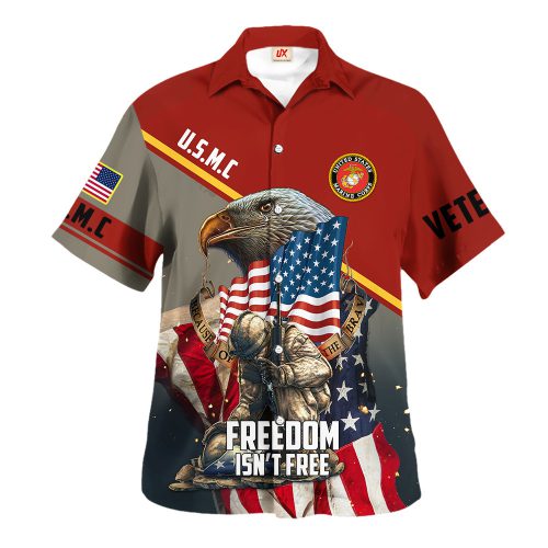 VETERAN UXVET32-MC Premium Hawaiian Shirt