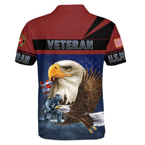 VETERAN UXVET31-MC Premium Polo Shirt