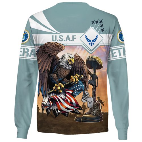 VETERAN UXVET30-AF Premium Microfleece Sweatshirt