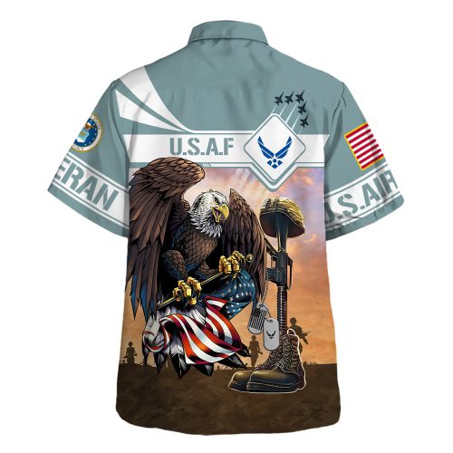 VETERAN UXVET30-AF Premium Hawaiian Shirt