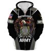 VETERAN UXVET39-NV Premium Microfleece Zip Hoodie