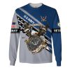 VETERAN UXVET38-NV Premium Microfleece Sweatshirt