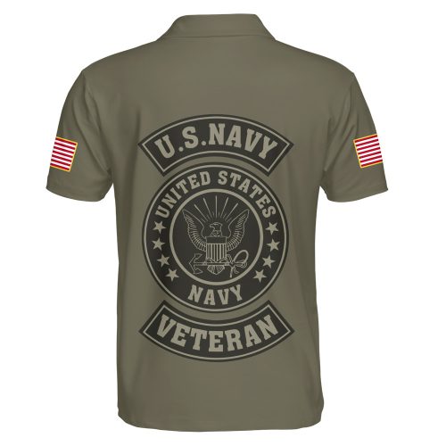 VETERAN UXVET38-NV Premium Polo Shirt