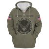 VETERAN UXVET30-MC Premium Microfleece Zip Hoodie