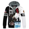 VETERAN UXVET16-NV Premium Heavy Fleece Zip Hoodie