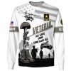 VETERAN UXVET86-NV Premium Microfleece Sweatshirt