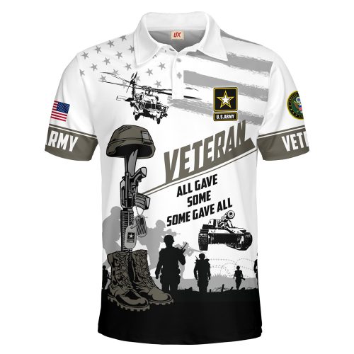 VETERAN UXVET86-AM Premium Polo Shirt