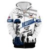 VETERAN UXVET85-NV Premium Microfleece Zip Hoodie