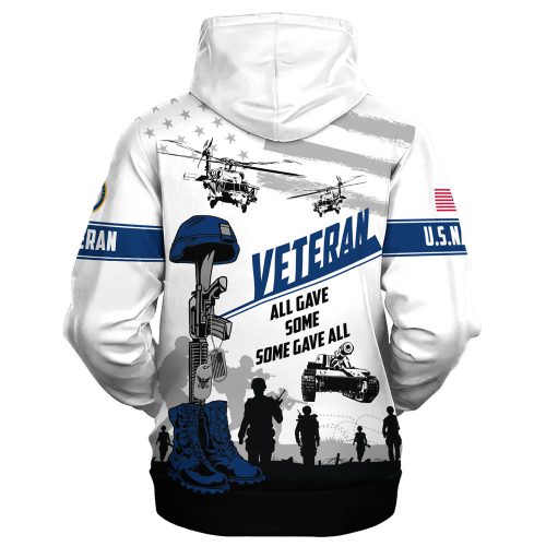 VETERAN UXVET86-NV Premium Microfleece Hoodie