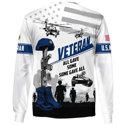 VETERAN UXVET86-NV Premium Microfleece Sweatshirt