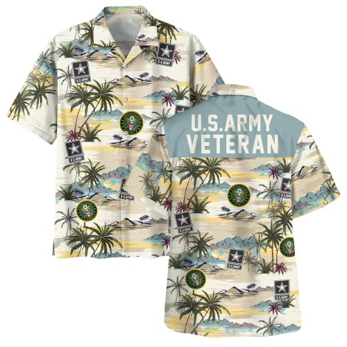 VETERAN UXVET94-AM Premium Hawaiian Shirt