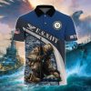 VETERAN UXVET55-NV Premium Polo Shirt