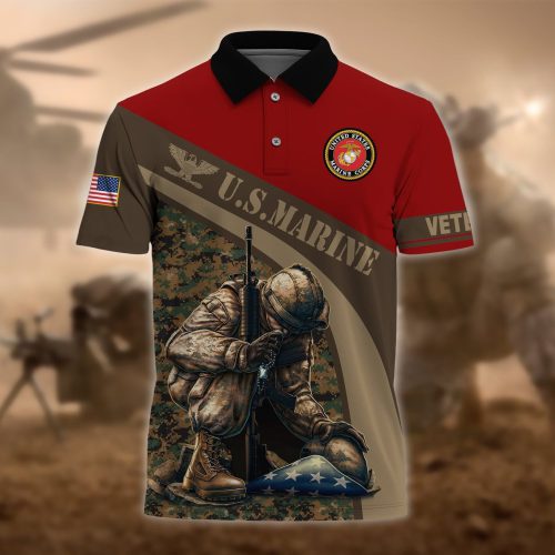 VETERAN UXVET99-MC Premium Polo Shirt