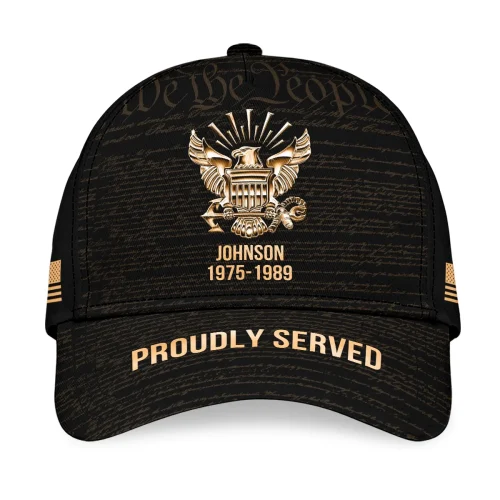 New Release! Personalized Gift U.S. Army All over Print Cap BLVTR280524A02AM