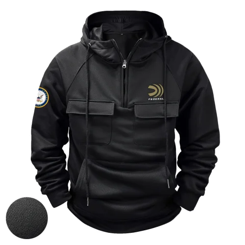 Special Release Federal Premium Ammunition x US Military Branch Tactical Quarter Zip Hoodie BLVTR120724A1FPA