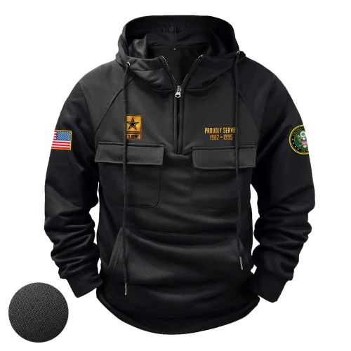 Special Release Lockheed Martin x US Military Branch Tactical Quarter Zip Hoodie BLVTR120724A1LM