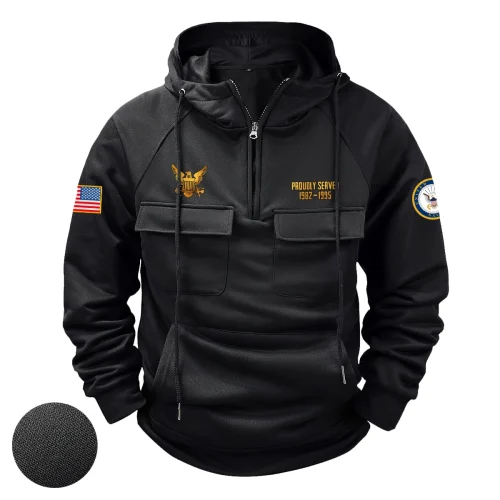 Special Release Under Armour x US Military Branch Tactical Quarter Zip Hoodie BLVTR120724A1UA