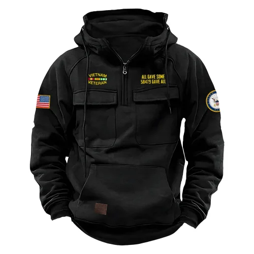 Special Release Condor x US Military Branch Tactical Quarter Zip Hoodie BLVTR120724A1CD