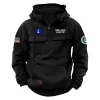 New Release! Personalized Gift U.S. Army Tactical Quarter Zip Hoodie BLVTR240524A01AM