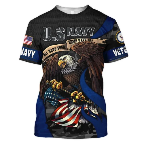 New Release U.S. Navy Veterans Premium T-Shirt All Over Prints Gift Loves HBLVTR030424A01NV