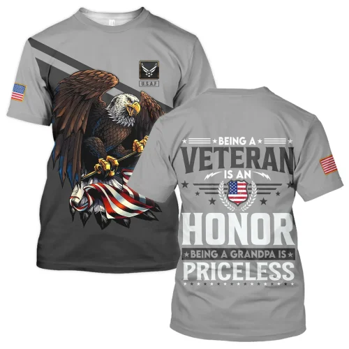 New Release Father Day U.S. Air Force Veterans Premium T-Shirt All Over Prints Gift Loves BLVTR250424A04AFTS