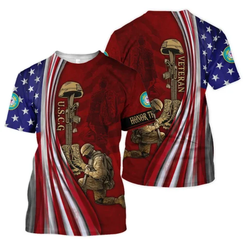 New Release U.S. Coast Guard Veterans Premium T-Shirt All Over Prints Gift Loves HBLVTR040424A02CG