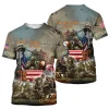 New Release U.S. Marine Corps Veterans Premium T-Shirt All Over Prints Gift Loves HBLVTR060424A02MC