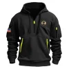 New Release! Personalized Gift U.S. Air Force Fashion Hoodie Half Zipper BLVTR230524A01AF