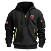 New Release U.S. Army National Guard Fashion Hoodie Half Zipper BLVTR020524A05NG3