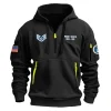 New Release! Personalized Gift U.S. Air Force Fashion Hoodie Half Zipper BLVTR030624A01AF2