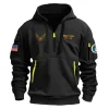 New Release Department Of Homeland Security Fashion Hoodie Half Zipper BLHS220524A01DHS6