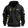 New Release! Personalized Gift CPO U.S. Navy Fashion Hoodie Half Zipper BLVTR250524A01NV2