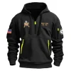 New Release! Personalized Gift U.S. Marine Corps Fashion Hoodie Half Zipper BLVTR270524A01MC1