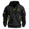 New Release U.S. Army Fashion Hoodie Half Zipper BLVTR270424A02AM5