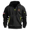 New Release U.S. Marine Corps Fashion Hoodie Half Zipper BLVTR270424A04MC3