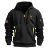 New Release U.S. Navy Fashion Hoodie Half Zipper BLVTR270424A05NV1