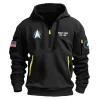 New Release! Personalized Gift U.S. Space Force Fashion Hoodie Half Zipper BLVTR290524A02SF4