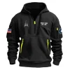 New Release! Personalized Gift U.S. Air Force Fashion Hoodie Half Zipper BLVTR030624A01AF1