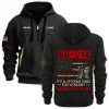 New Release Personalized Name U.S. Coast Guard Veteran Hoodie Half Zipper HBLVTR100424A02CG