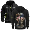 New Release Personalized Name U.S. Air Force Veteran Hoodie Half Zipper HBLVTR100424A04AF