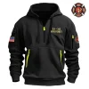 Special Release Ferrara Fire Apparatus x Firefighter Patriot Day Fashion Hoodie Half Zipper BLFF130724A2FFA