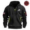 Special Release Fire Hooks Unlimited x Firefighter Patriot Day Fashion Hoodie Half Zipper BLFF130724A2FHU