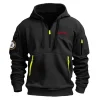 Patriot Day 911 x 343 Never Forget FireFighter Fashion Hoodie Half Zipper BLFF130724A1