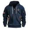 New Release U.S. Vietnam Veteran Fashion Hoodie Half Zipper BLVTR020524A02VVA4